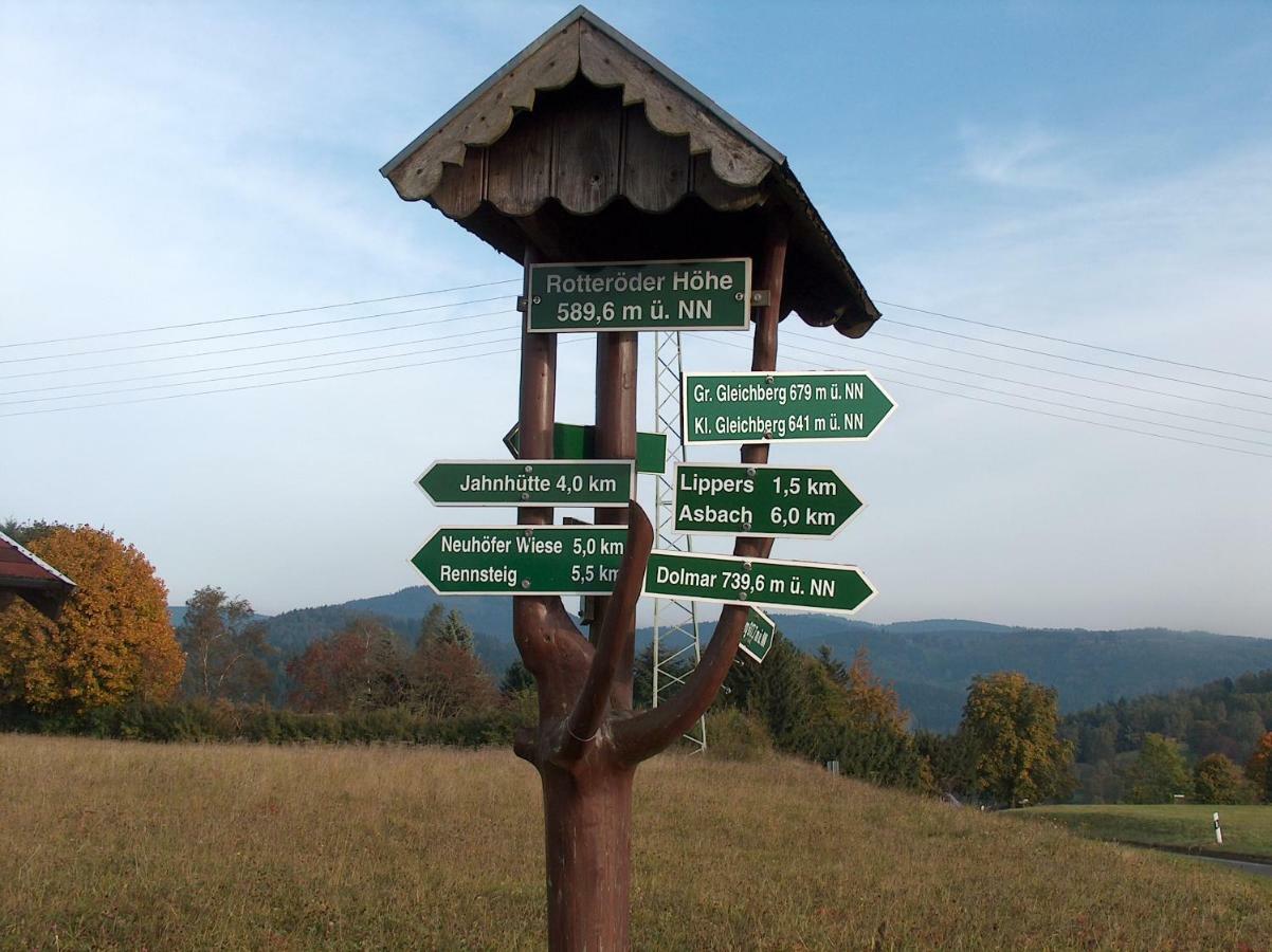 Ferienwohnung Wanderurlaub Thueringen 슈말칼덴 외부 사진